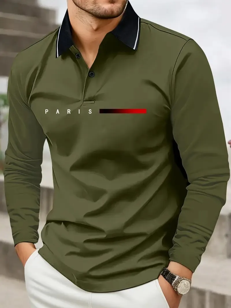 t-shirt homme manche longue – Image 4