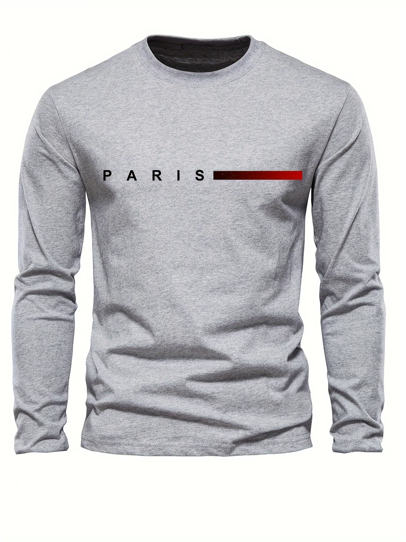 tee shirt homme manche longue paris – Image 3