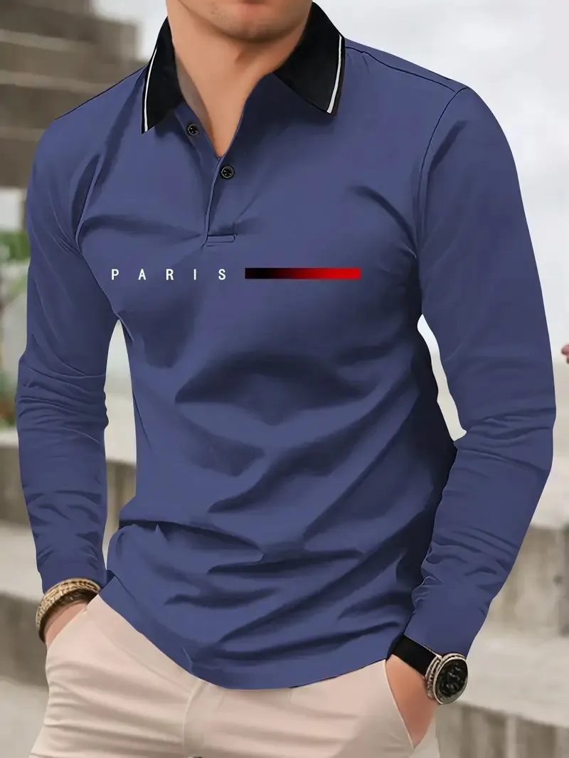 t-shirt homme manche longue – Image 5